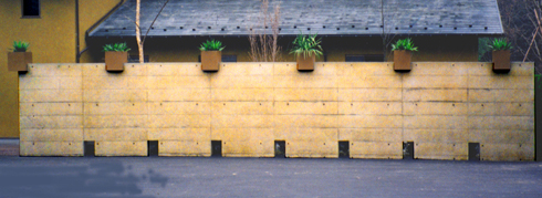 植栽の壁